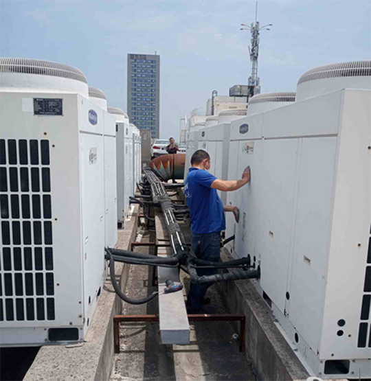 武陟中央空调制热和不制冷系统维修方法